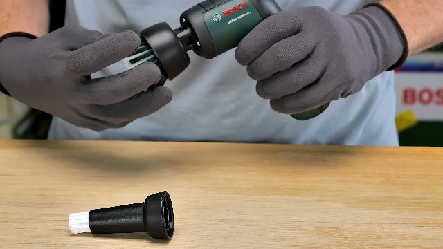 Spazzola Elettrica Pulizia Bosch UniversalBrush + Tampone Microfibra - 3 Pezzi - Foto 8