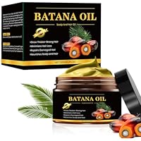 Batanaöl für Haarwachstum, Organisch, Unraffiniert, Verhindert Haarausfall – Kaltgepresst – 100% Rein – Haarwuchsöl – Natürliche Haarbehandlung für Lockiges Haar, Verbessert die Haardichte