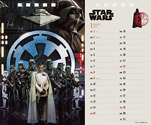 カレンダー/スケジュール STAR WARS(スターウォーズ) 2017年卓上カレンダー