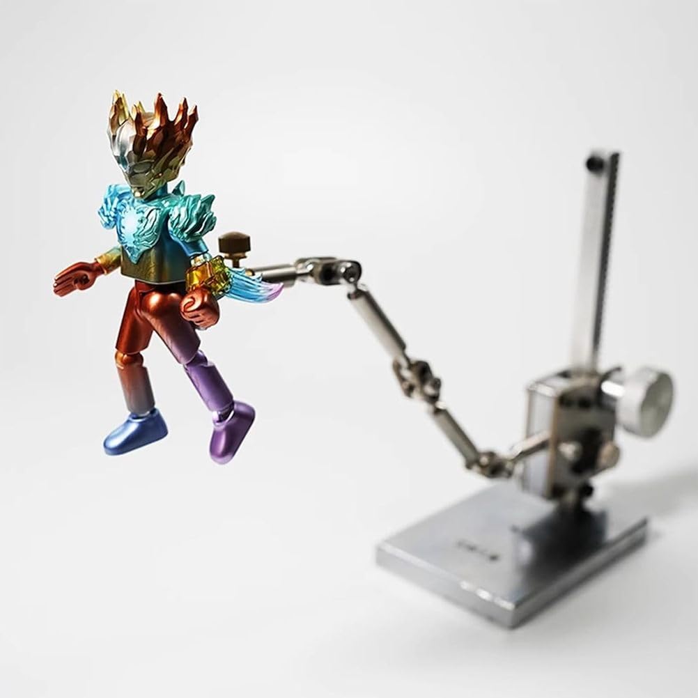 Zestaw do animacji poklatkowej DIY-Stopmotion Rig Armatur Rig System z 5 złączami do projektowania postaci animacji i kreatywnej zabawy Idealny do animacji poklatkowej