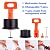 Tile Leveling System Kit with 100pcs Tile Leveler & 4 Special Wrenches & 500pcs 2mm Tile Spacers