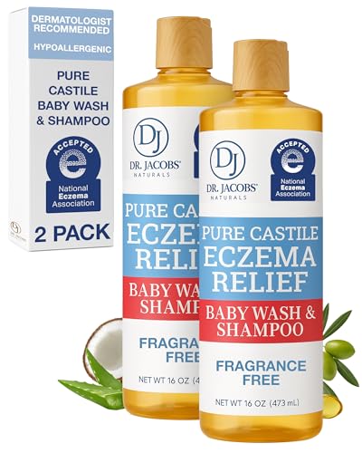 Dr. Jacobs Pure Castile Baby Wash 2PK