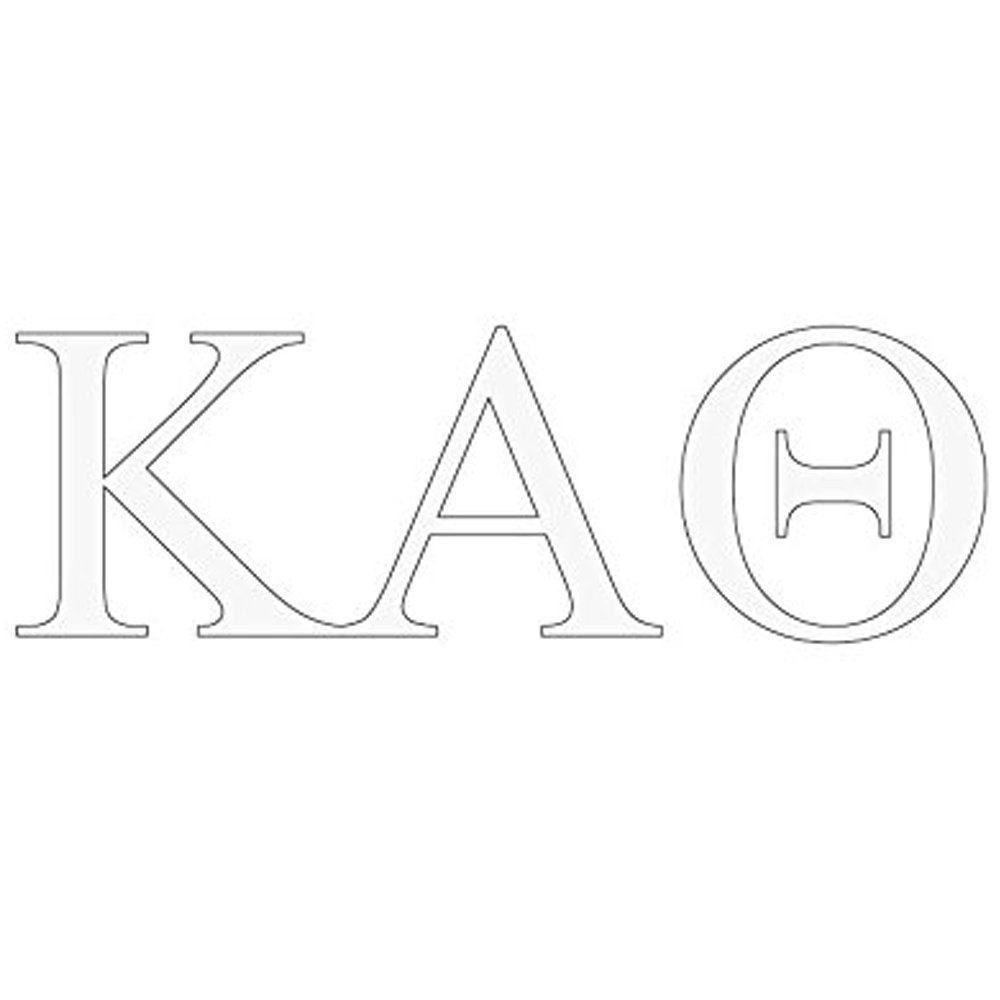 Amazon.com: Kappa Alpha Theta Greek Letter Window Sticker Decal : Sports & Outdoors