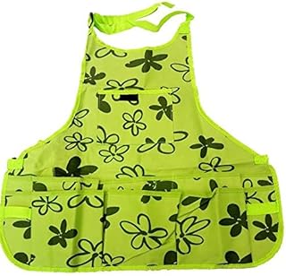 Oxford Cloth Work Apron Garden Apron for Home Garden Waterproof,Heavy Duty Work Apron with Tool Pockets Adjustable up to XXL for Men & Women