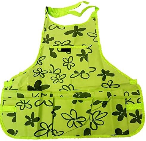 Oxford Cloth Work Apron Garden Apron for Home Garden Waterproof,Heavy Duty Work Apron with Tool Pockets Adjustable up to XXL for Men & Women