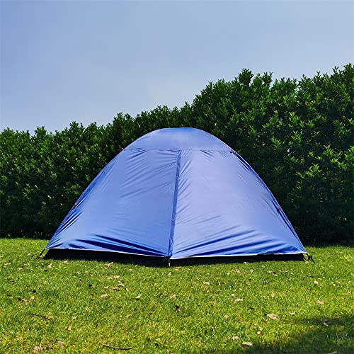 Carpa impermeable para camping 5-6 personas domo doble capa miniatura 5