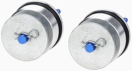 Miniatura 5 de LANBAO Tapas de horquilla de precarga para Yamaha T-MAX500 (2008-2011) XT660R (2004 2005 06 07 08 2009 2010 2011) MT-03 (2006-2012) Tornillos de