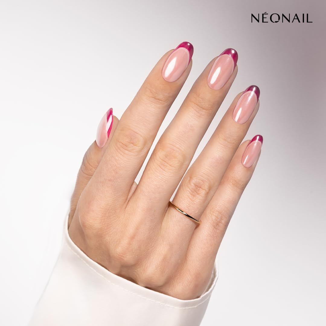 NÉONAIL Glassy Pearl ​Collection Set​ - Pintauñas Semipermanentes - Glassy Pearl Effect - Esmaltes Semipermanentes Para Uñas - Kit Manicura Semipermanente - Polvo Uñas Efecto Perlado - Efecto Glaseado