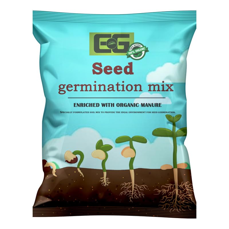 Elamgreen Seed Starter Potting Mix for Seed Germination, Indoor and Outdoor Plants hydrophonics Horticulture Gardening 2kg (B0D8FXVJNL) Amazon Price History, Amazon Price Tracker