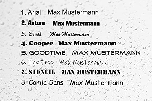 Hundemarkentasche aus Leder mit Druckknopf Gravur in braun | beidseitig graviert | Rund, Blume, Oval viele weitere Formen (Rund)