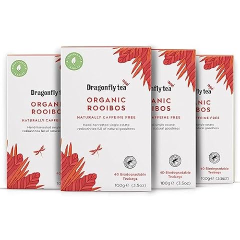 Dragonfly Organic Rooibos Tea Bags Cover