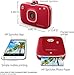 HP 2FB98A#B1H Sprocket 2-in-1 Portable Photo Printer & Instant Camera, print social media photos on 2x3