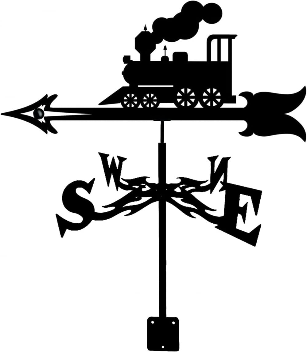 Wiatrowskaz, metal, żelazo, solidny, retro, scena rolnicza, słup ogrodowy, kierunkowskaz wiatru, budowa, profesjonalne narzędzia pomiarowe dla