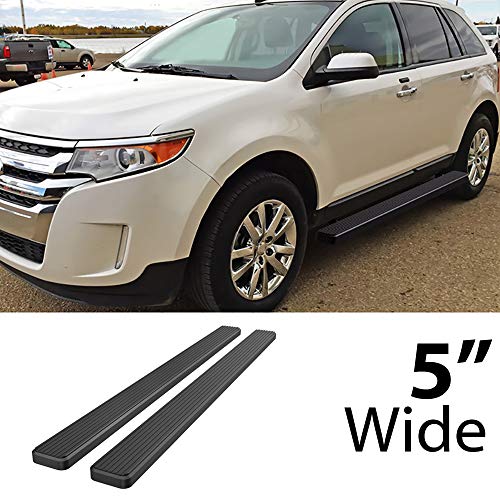 Estribos Running Board 5" Negro Compatible Ford Edge 07-14 miniatura 2