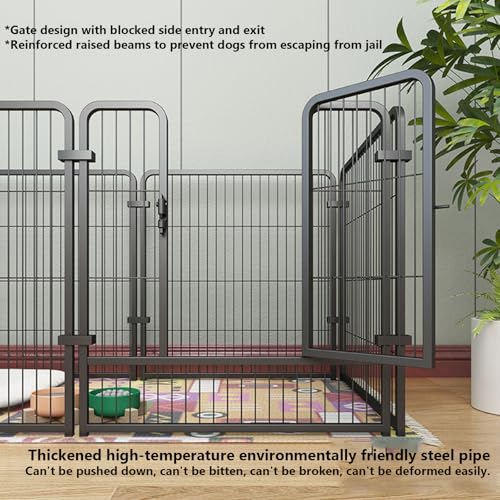 Cage pour animaux de compagnie pliable et parc d'exercice pour chiot - 2