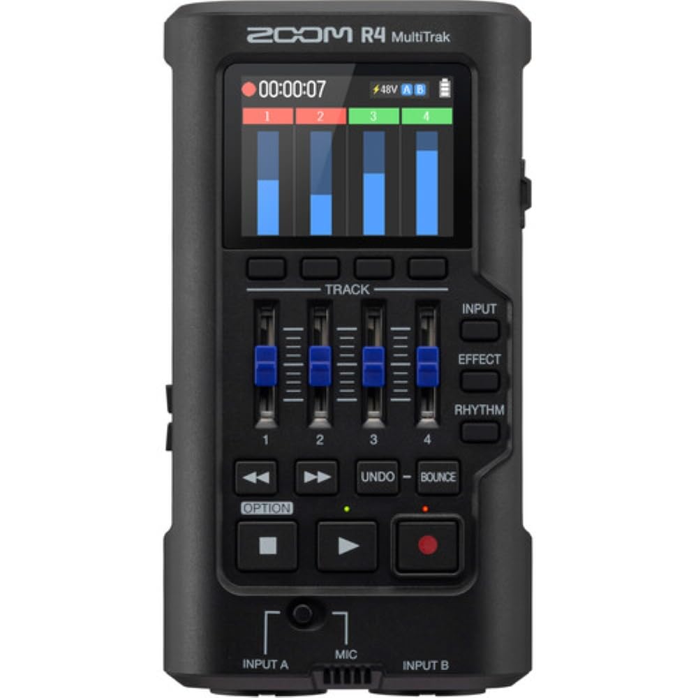 Q1790　ZOOM ズーム R4 32bit フロート Amazon.com: Zoom R4 MultiTrak 32-Bit Float Recorder Bundled