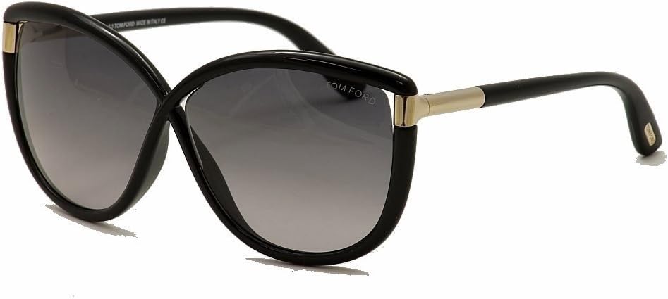 Tom Ford Ft0327 Abbey 01B - Shiny Black Sunglasses