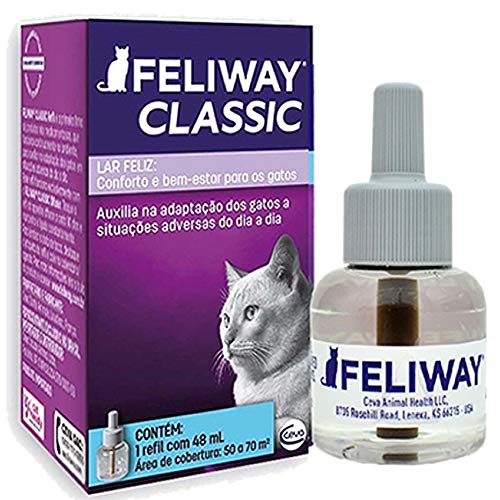 Combo Feliway Classic 1un Difusor com refil + 2un Refil 48ml Extra