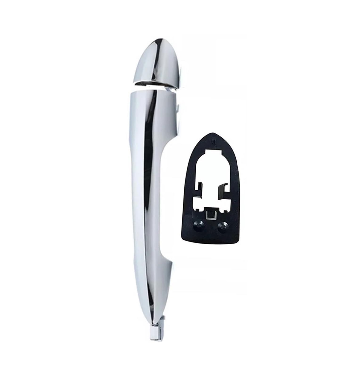 LOLHOIKILM Car Door Handle Covers for Lancia for Ypsilon for MK3 2011-2020 156099956 156088218 156084182 Car Exterior Door Handle Without Hole Trim Styling Accessories