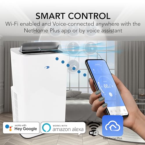 Image of Whynter Portable Air Conditioner 12,000 BTU Smart Wi-Fi 450 SqFt ARC-0850XP