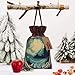 AKDODK Not All Who Wander Are Lost 1 Print Christmas Drawstring Packaging Bags,Cloth Snack Bags,Suitable For Candy,Gifts And Storage