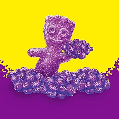 Sour Patch Kids Grape Candy – Soft And Chewy Gummy Grape Shaped Candy – Bulk Pack - 2 Pound #TOP4
