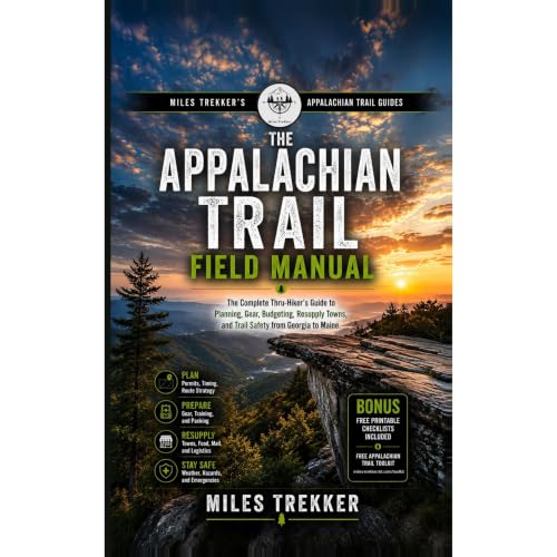 The Appalachian Trail Field Manual Audiolibro Por Miles Trekker arte de portada