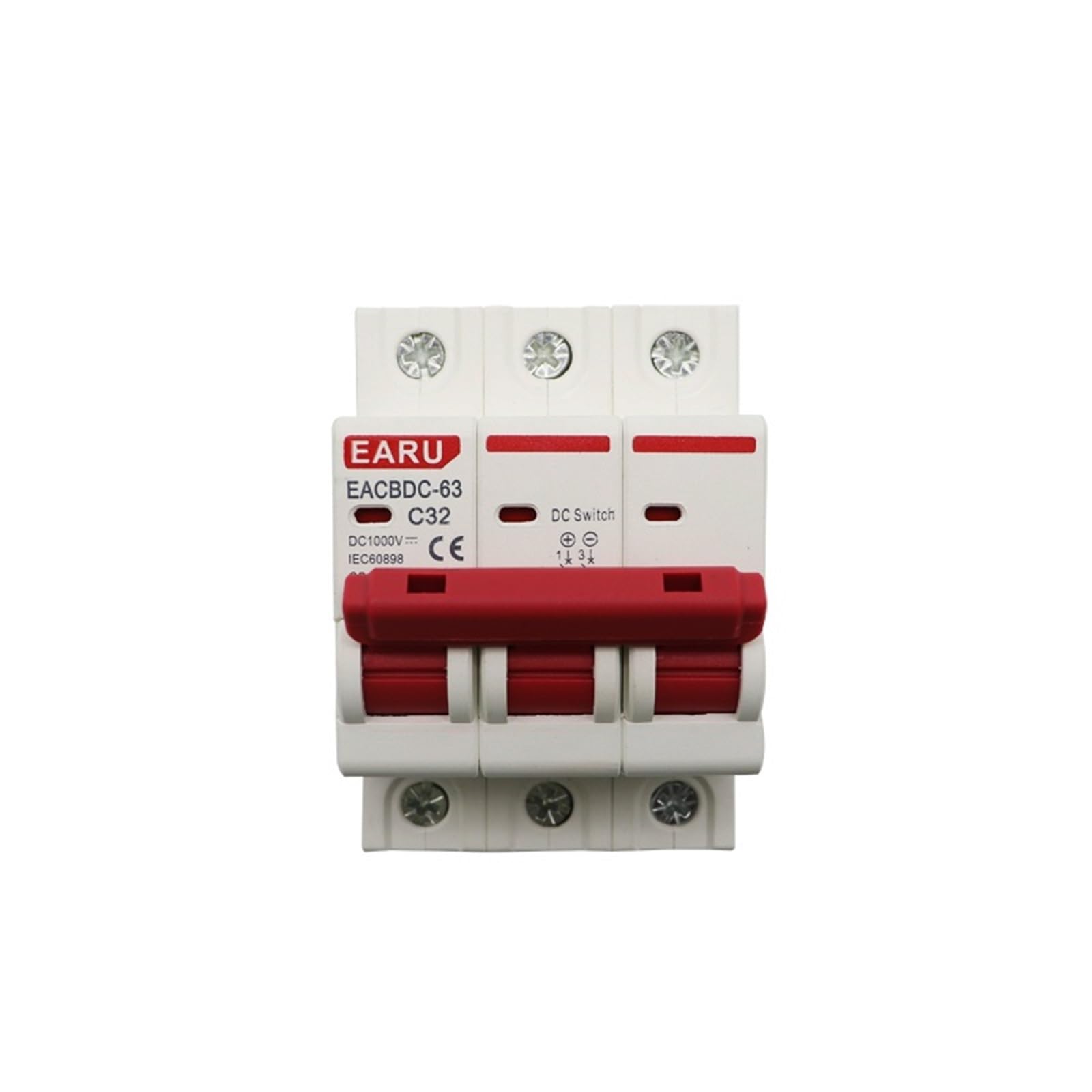 Mini disyuntor Solar DC 1000V de 25A magnitotérmico para cuadros de distribución PV