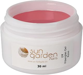 Sun Garden Nails UV Build Gel Fiberglass Gel Pink Clear 30 ml Premium