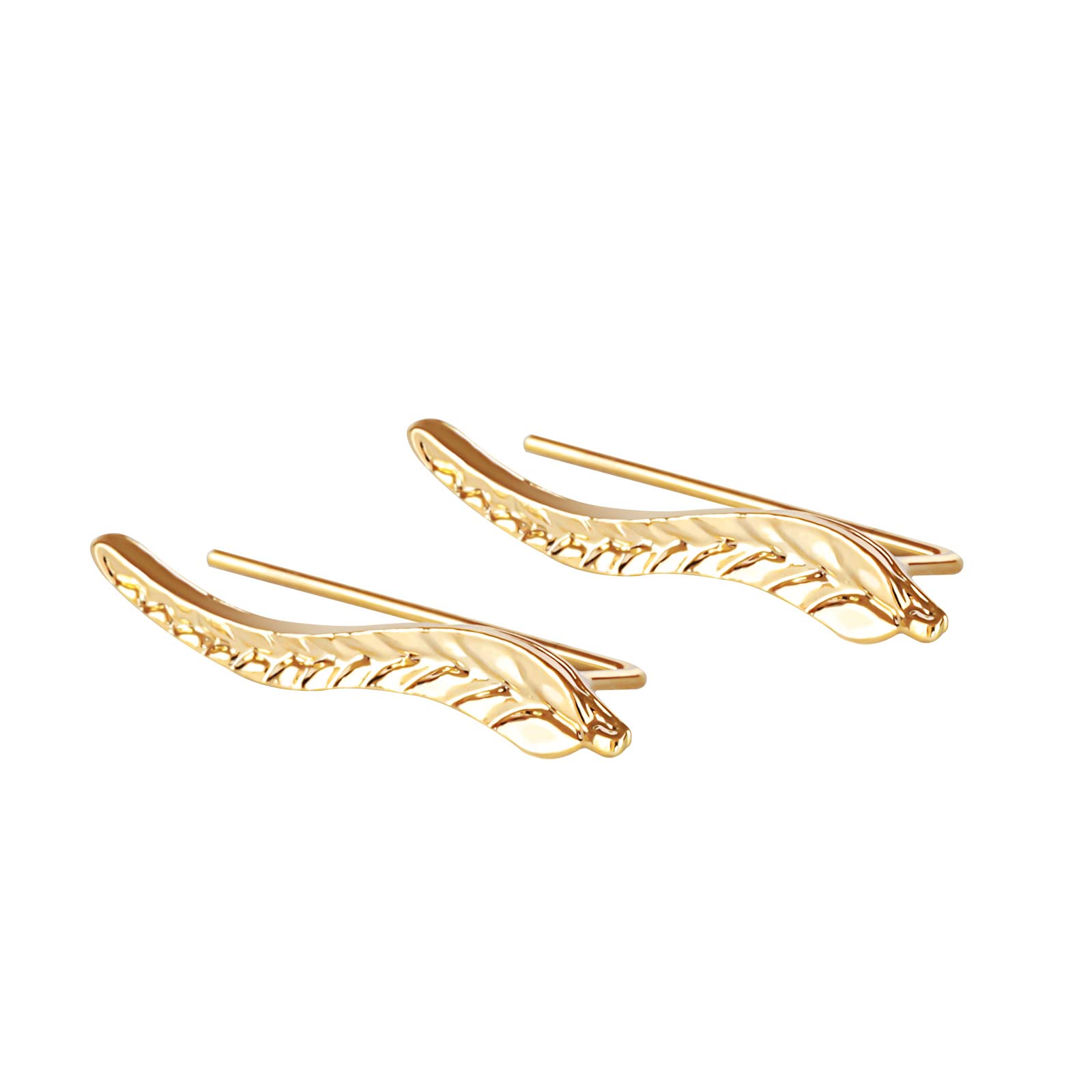SXCDD Willow Earrings, Gold, One Size