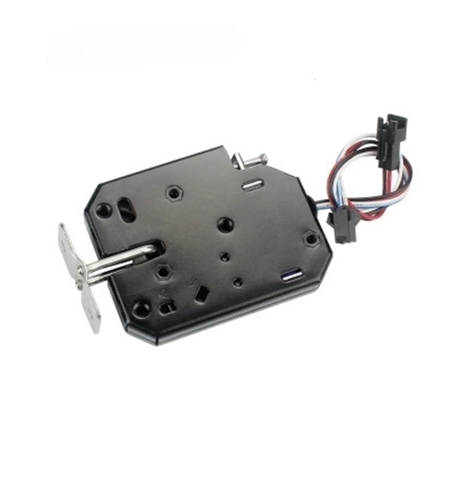 Electromagnet Control Lock Small Electromagnetic Lock Automatic Vending Electric Control Mini Cabinet Door Electronic(1pcs 2-Wire)