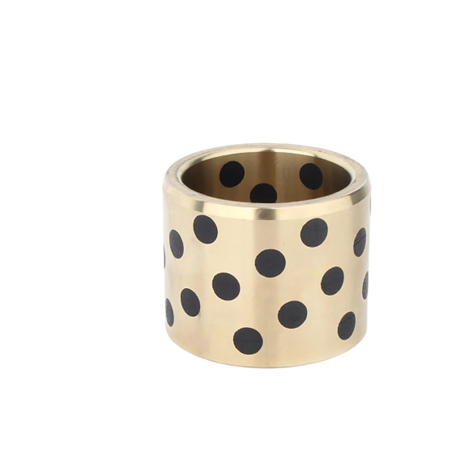 Douilles en cuivre graphité ID 13MM OD 16 19 23 H 10 12 15 16 20 25 30 Ensemble de roulements à billes en graphite linéaire et cuivre, bague autolubrifiante à l'huile(2PCS,13X23X61)