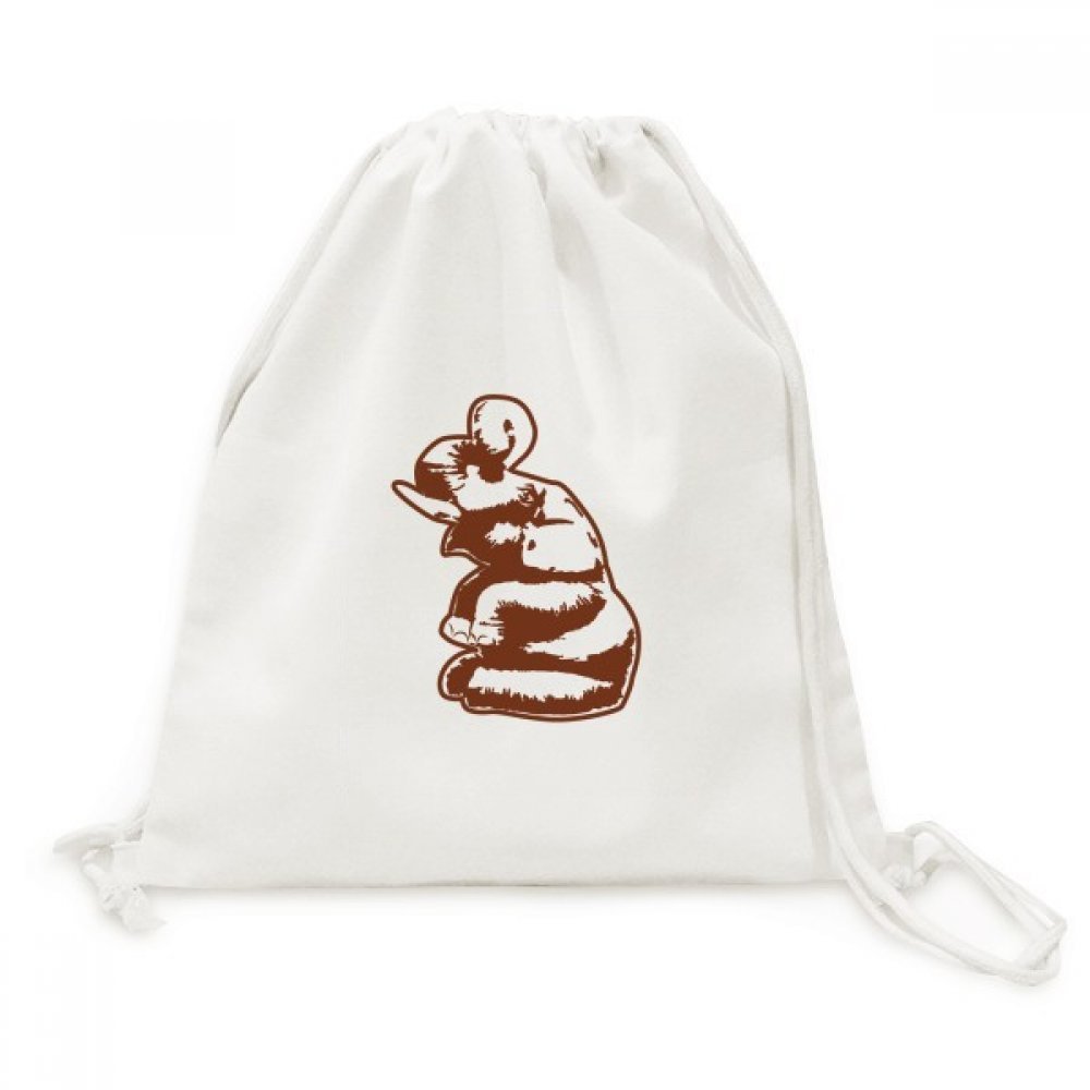 Sac de voyage Drawstring Backpack - Votre compagnon idéal pour explorer la Thaïlande