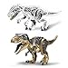 ATIN Figura di dinosauro grande 2pc,Blocchi di grandi dimensioni,Regalo di giocattoli di dinosauro del giocattolo misura