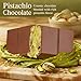 Dubai Chocolate Bar Pistachio – 3.5 oz Dessert with Pistachio Cream & Kataifi Filling | Gourmet Dubai Chocolate Filling | Elegant Gift Chocolate