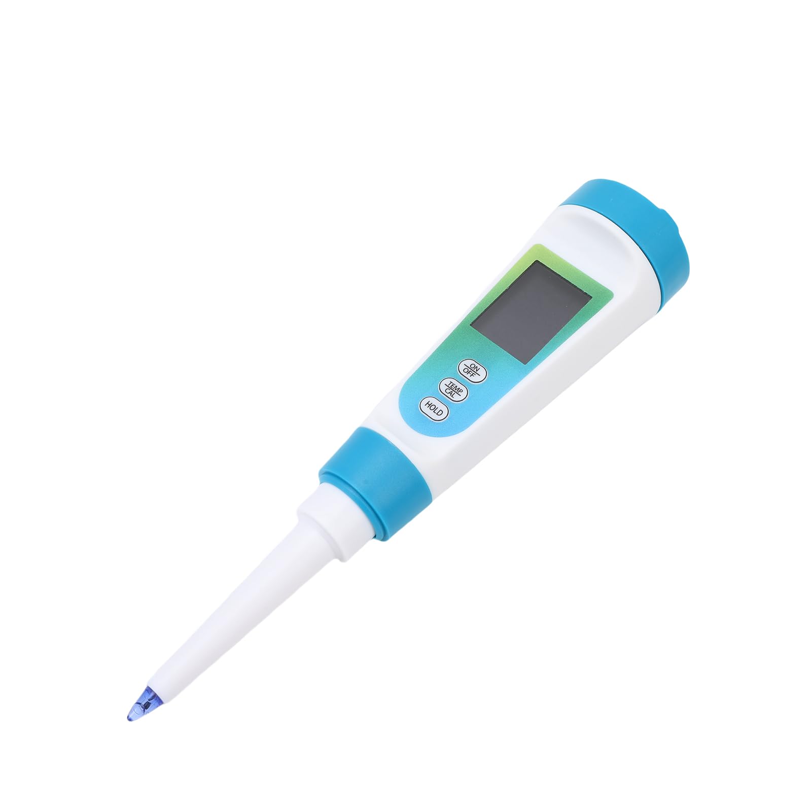 Asixxsix Misuratore PH Digitale Tester PH per Alimenti con Calibrazione Automatica ATC Sonda Schermo LCD per Pasta Acida Formaggio Carne Acqua Vino Birra