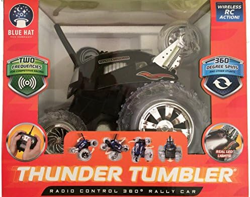 Thunder Tumbler Radio Control 360 Degree Rally Car (Black)