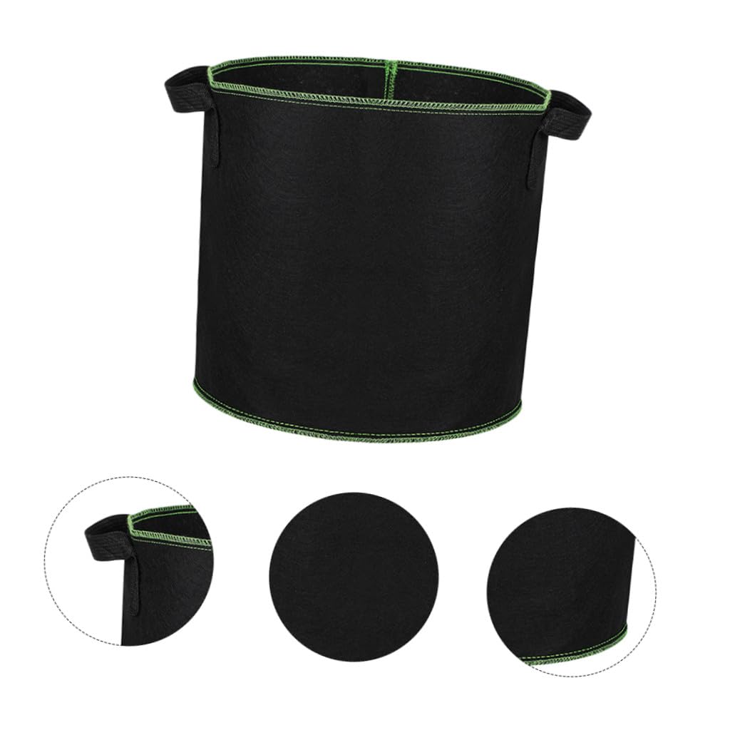 Sosoport 24piezas Bolsas De Cultivo De Tela No Tejida Contenedor para Plantas De Macetas Transpirables para Patatas y Verduras para Jardín y Huertos Interiores