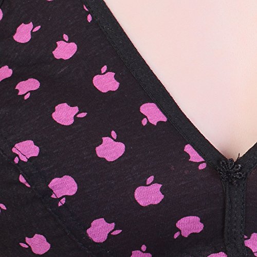 Buy Freely Printed Cotton Bra & Panty Combo Pack of 6 at Amazon.in