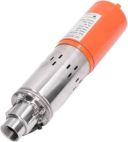 Miniatura 3 de DC 24V 500W Solar Pump Copper Motor Deep Well Submersible Water Pump Stainless Steel Kit Set