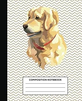 Paperback Composition Notebook: Cute Labrador Retriever Themed Notebook: Ideal Gift for Labrador Lovers (100 Pages College Ruled Line Paper Notebook) Book