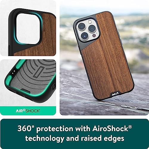 Protection iPhone 14 antichoc Mous Noyer MagSafe - 3