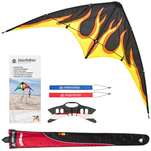 Invento-HQ Lenkdrachen Bebop Fire R2F (145 x 69 cm)