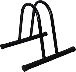 Suporte Bicicletário Porta Bike Leve De Chão 1 Vaga Single, Preto, Altmayer