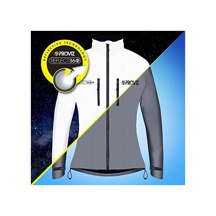 Proviz Women's REFLECT360 Plus Waterproof Cycling Jacket - Image 3