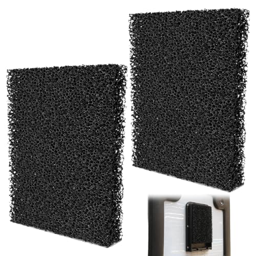 DULZEN - DULZEN 2 Pièces Filtre à charbon actif pour systèmes d'échappement SOG Filtre de rechange pour camping-car avec système d'échappement SOG Filtre éponge pour variantes de porte Thetford