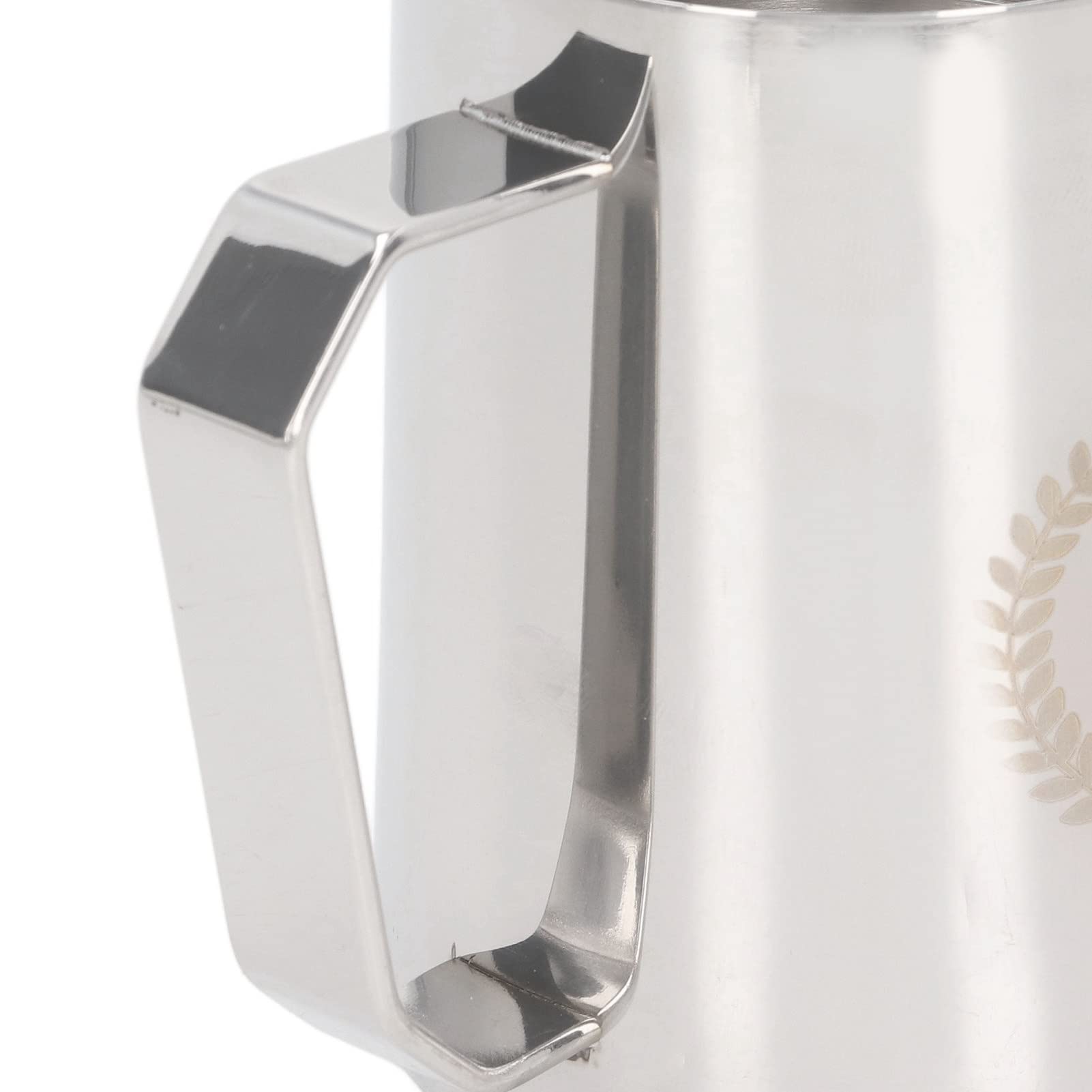 Dzbanek do spieniania mleka 450 ml, dzbanek do cappuccino, kubek do mieszania, dzbanek do nalewania, filiżanka do espresso dla miłośników kawy, kawiarni (kolor stali nierdzewnej)