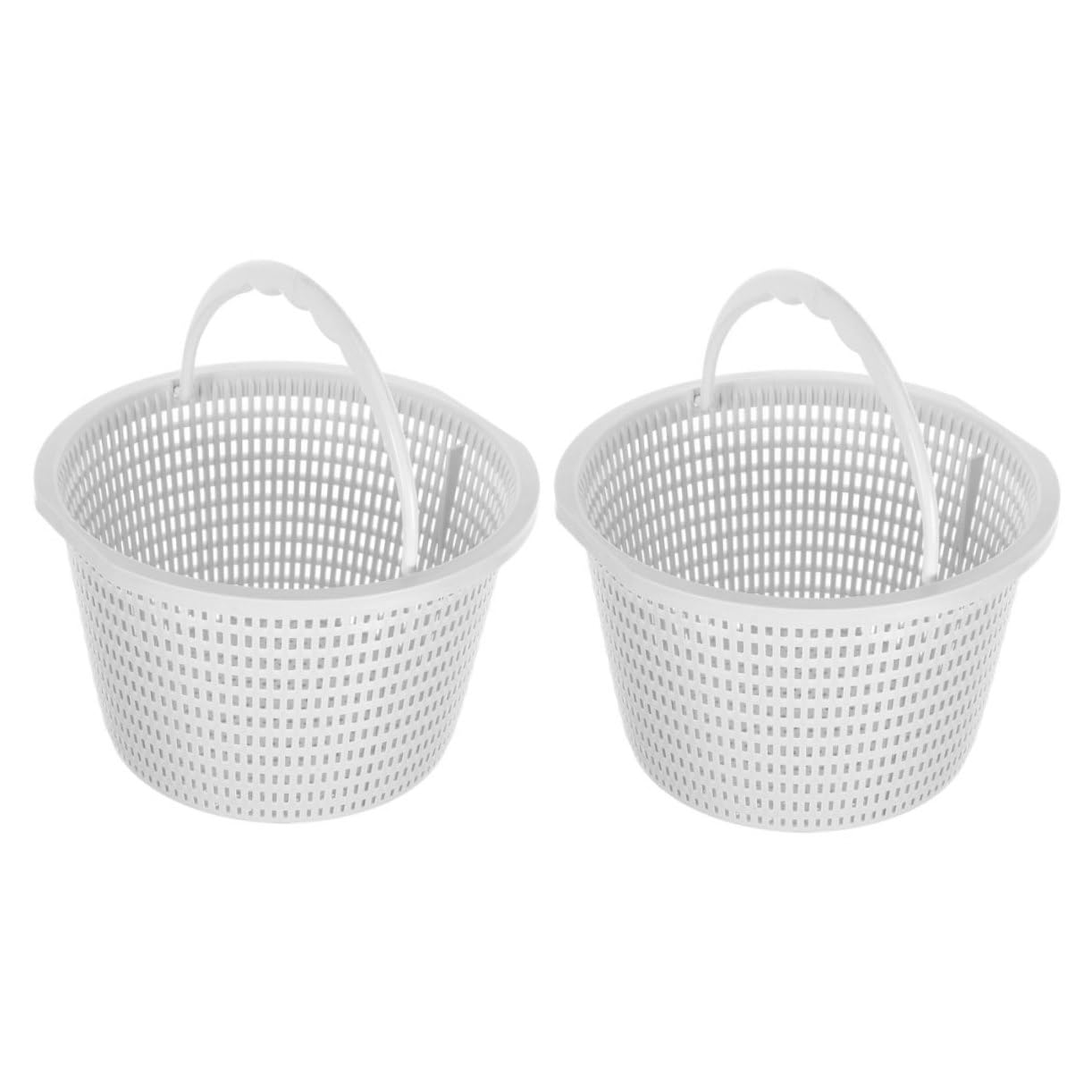 NOLITOY 2 Piezas Cesta de Skimmer para Piscina Grande Compatible con Hayward Series Filtro de Alta Capacidad para Recogida de Residuos Cesta de Plástico Antitaponamiento para