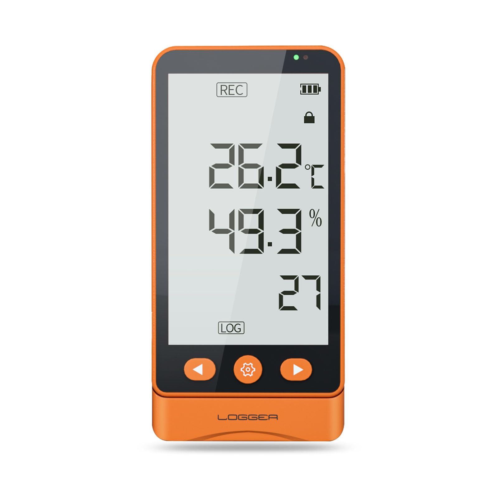 Data Logger Temperatura E Umidit&agrave; USB - Registratore 32000 Dati, LCD, PDF/CSV, Per Catena Freddo