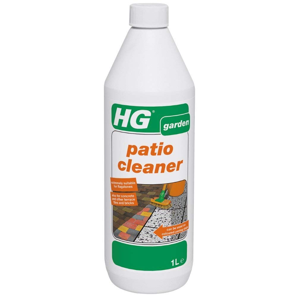 HG Patio-Tile Cleaner 2 X 1L - Concentrated Patio Cleaner for Garden Tiles